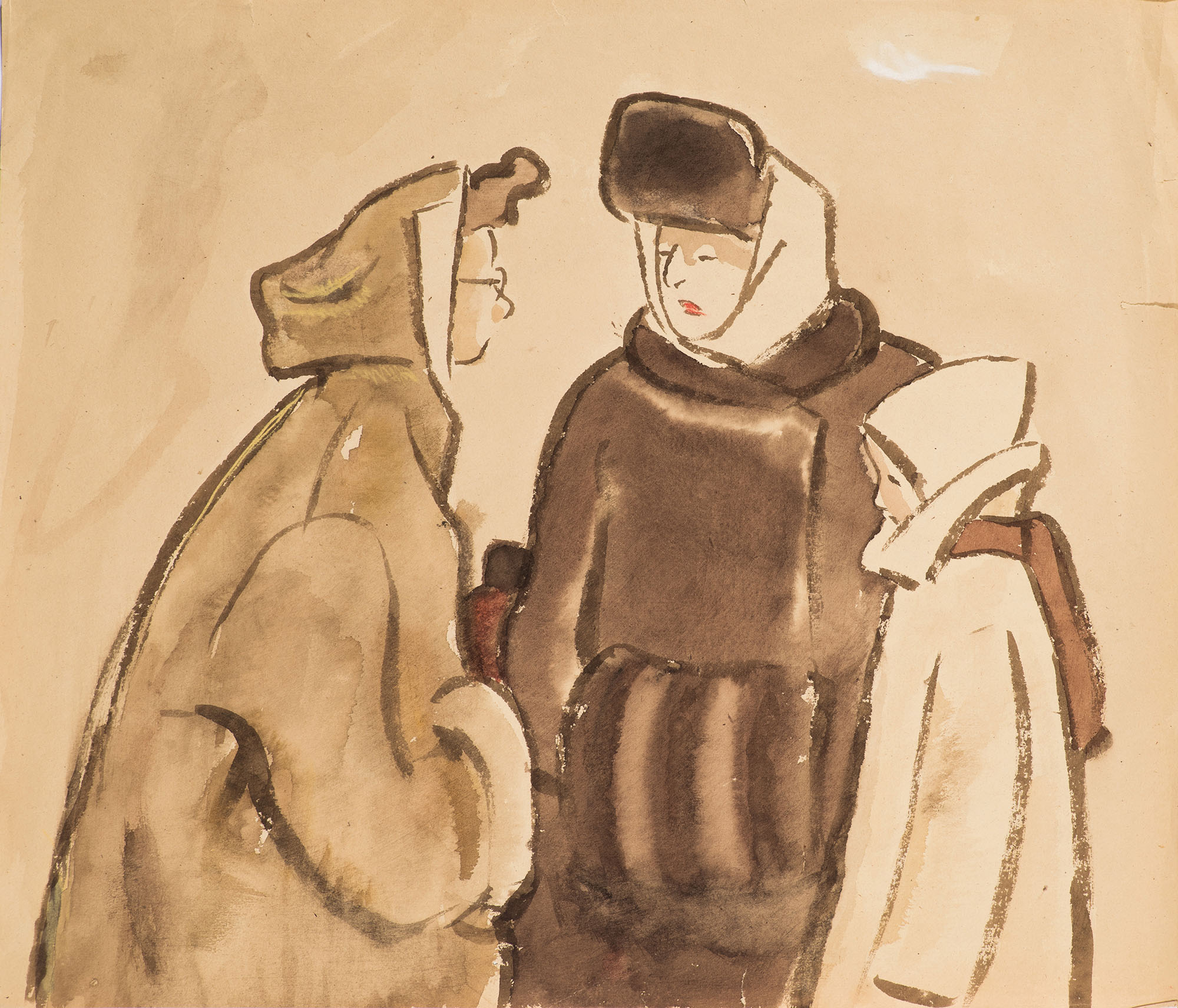 Выставка «Леонид Сойфертис. Живой карандаш». К дачному сезону. 1979 г.