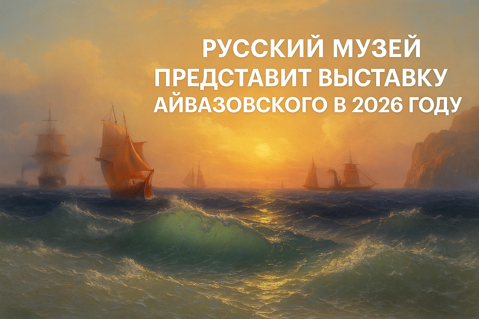 Выставка Айвазовского в Русском музее