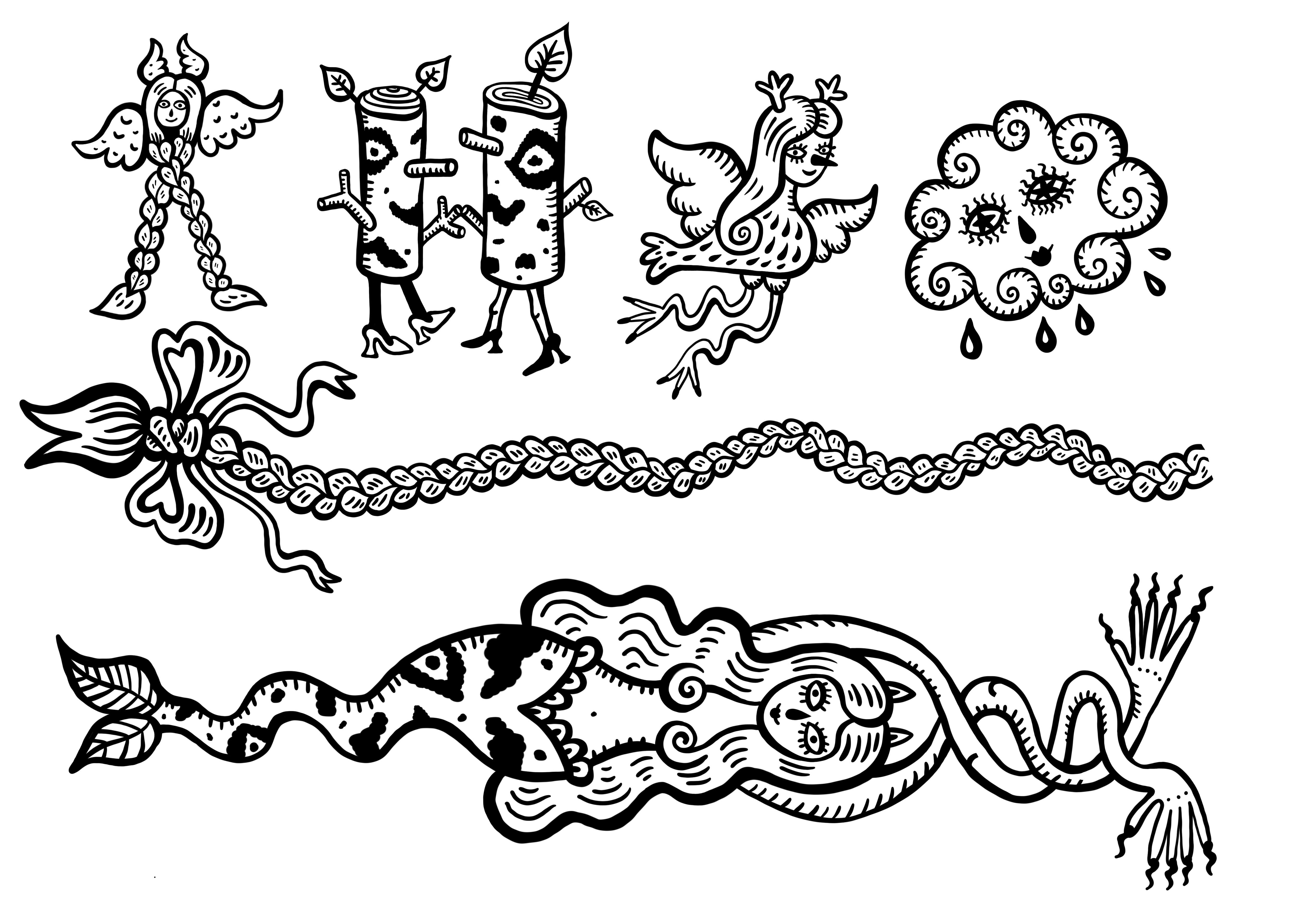 Рисунки Ульяны Подкорытовой, фото пресс-служба