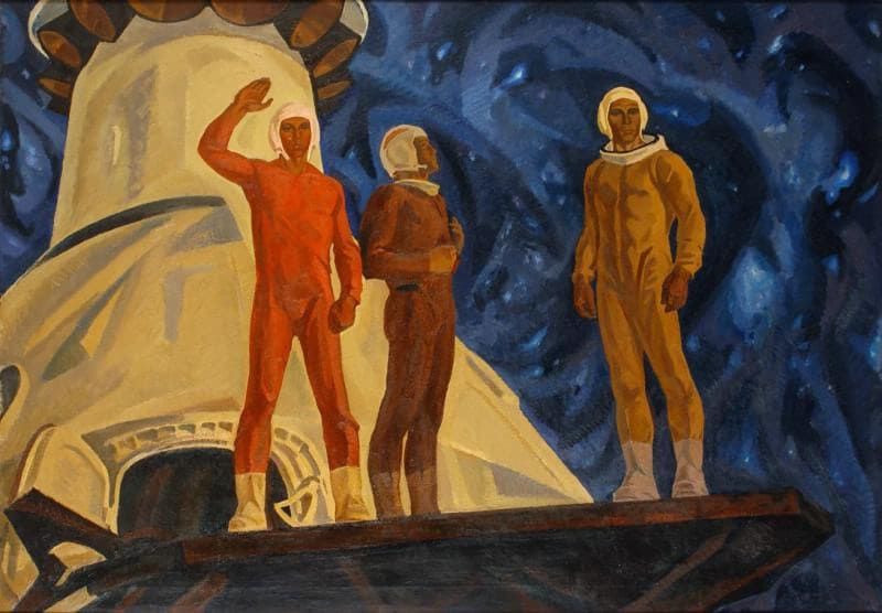 Борис Окороков. До свиданья, Земля. выставка в зарядье, фото пресс-служба