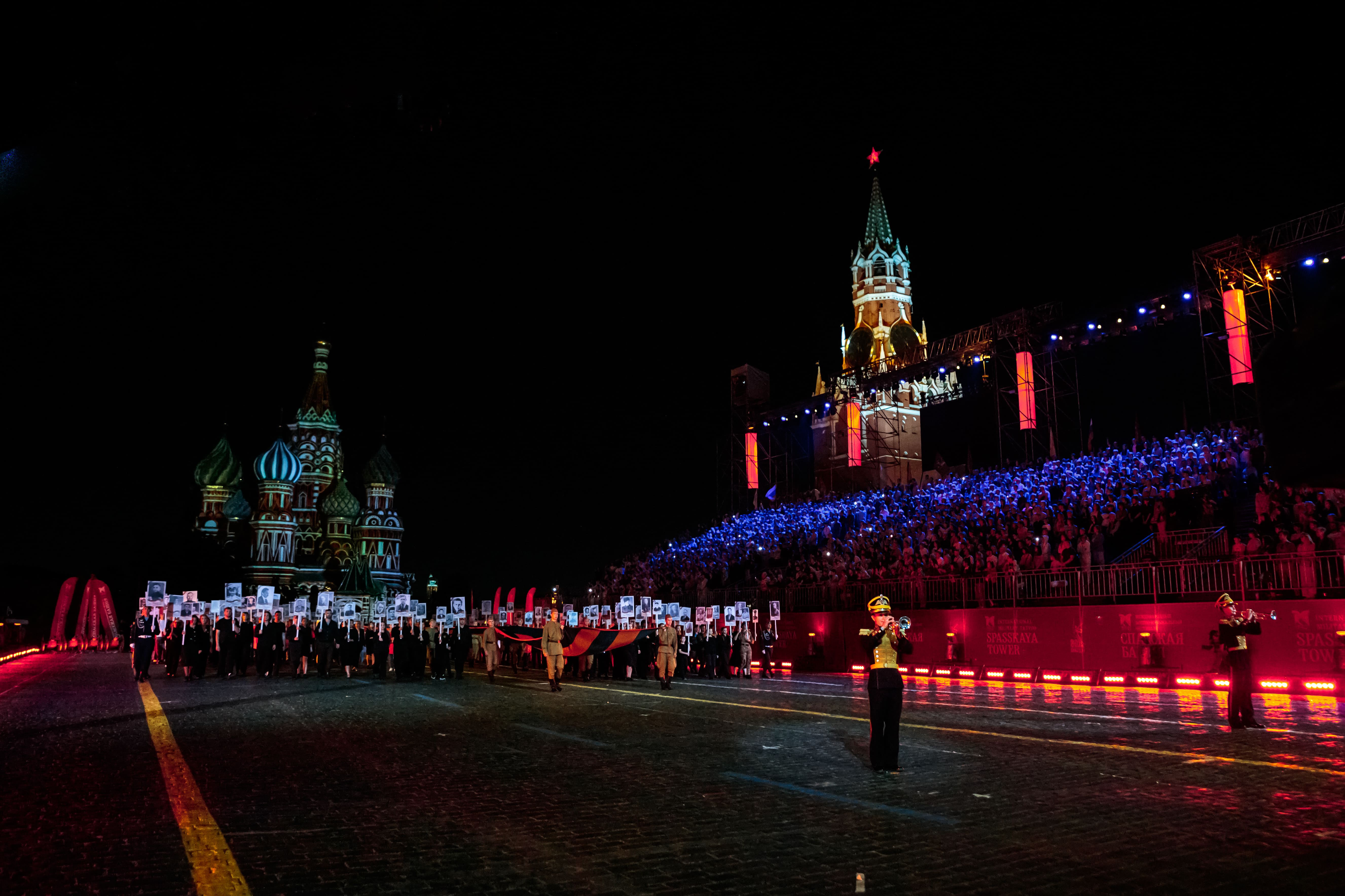 Спасская башня. Финальное представление. Фото: Мария Москвицова