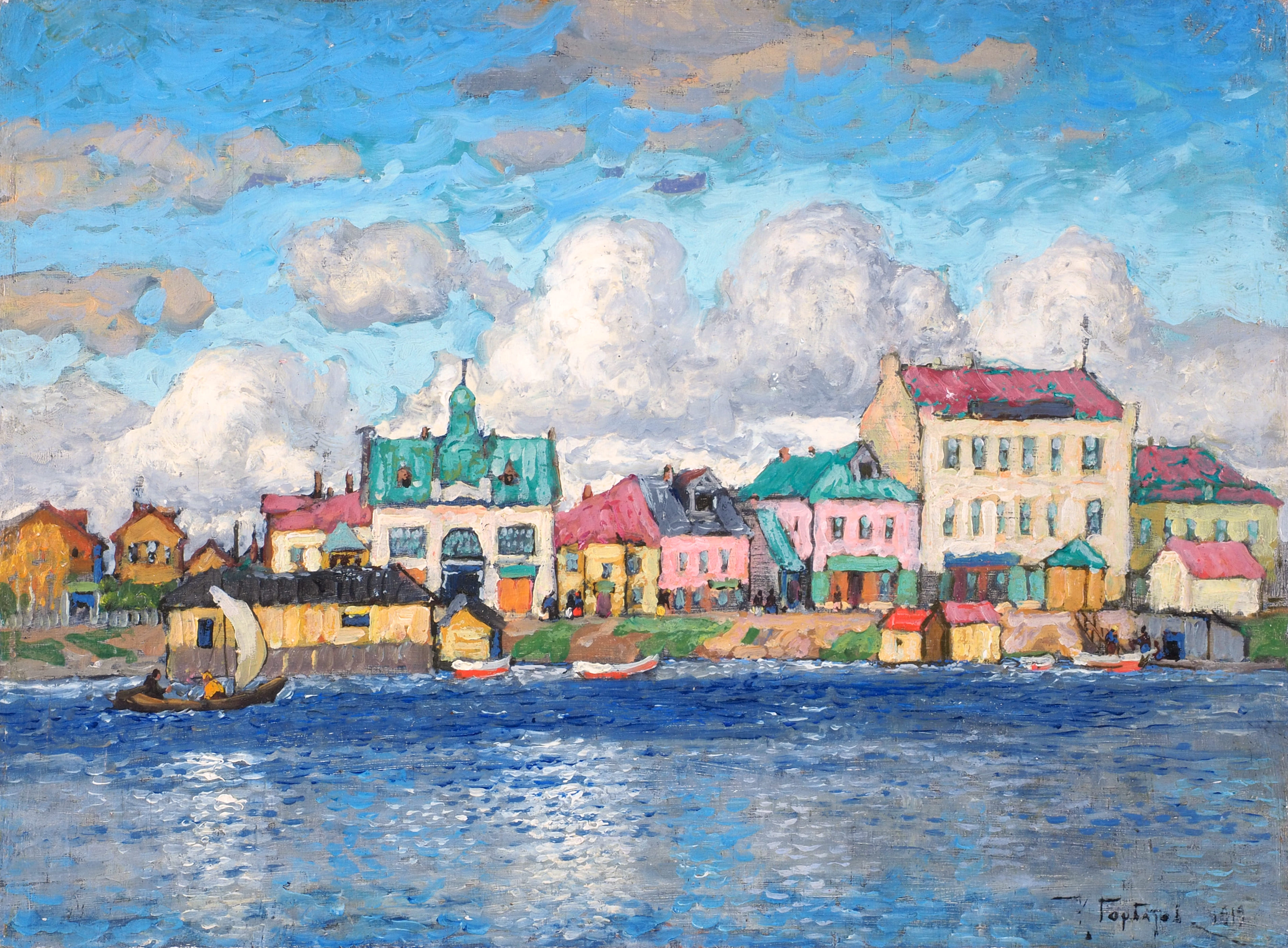К.И. Горбатов Новая деревня (Петербург) 1919